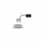Preview: Paulmann 93482 Einbauleuchte Set Nova Coin 3-stepdim rd schw LED 6.5W 2700K Eisen