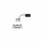 Preview: Paulmann 93486 Einbauleuchte Set Nova Coin 3-stepdim rd schw LED 6.5W 2700K Alu