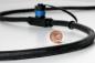 Preview: Paulmann 93926 Outdoor Plug & Shine Kabel IP68 2m 1 in-2 out 2x1.5mm² Schwarz