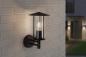 Preview: Paulmann 94398 Outdoor 230V Wandleuchte Classic IP44 E27 Metall/Glas Dark Grey
