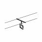 Preview: Paulmann 94486 Strahler für Seilsystem Frame mattes Schwarz DC warmweiße LED