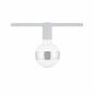 Preview: Paulmann 94974 URail Ceiling Socket max1x20W E27 Weiß 230V Metall