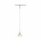 Preview: Paulmann 96975 URail Pendel Sarrasani max 20W E14 Chrom matt/Dicro 230V Metall Glas