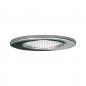 Preview: Paulmann 98462 Möbel Einbauleuchte Schutzglas strukturiert max.20W 12V G4 66mm Chrom