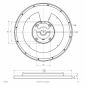 Preview: EVN LED Anbauleuchte mit einstellbarer Farbtemperatur AD54500125