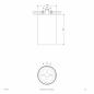 Preview: EVN LED Deckenanbauleuchte, IP20 AL20100102