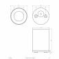 Preview: EVN LED Deckenanbauleuchte, IP54 AL54100102