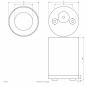 Preview: EVN LED Deckenanbauleuchte, IP54 AL54101502