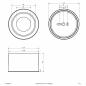 Preview: EVN LED Deckenanbauleuchte, IP20 ALG54250125
