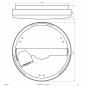 Preview: EVN LED Anbaupanel mit einstellbarer Farbtemperatur AP27250125S