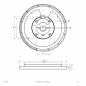 Preview: EVN LED Anbauleuchte mit einstellbarer Farbtemperatur AP44400125