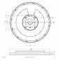 Preview: EVN LED Anbauleuchte mit einstellbarer Farbtemperatur AP54500925
