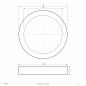 Preview: EVN LED Anbaupanel, DALI APDR220125