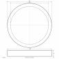Preview: EVN LED Anbaupanel, DALI APDR300125