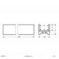 Preview: EVN Aluminium U-Profil (flach) für LED-Strips APFB100
