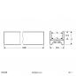 Preview: EVN Aluminium U-Profil (flach) für LED-Strips APFW100