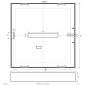 Preview: EVN LED Anbaupanel, dimmbar ATQ300125