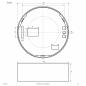 Preview: EVN LED Anbaupanel, dimmbar ATR120125