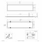 Preview: EVN LED Einbaupanel für Rasterdecken BPSU12430125
