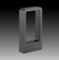 Preview: EVN LED Pollerleuchte Aluminium Druckguss IP54 Anthrazit 300 mm 3000K 497 lm