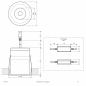 Preview: EVN LED Downlight mit Netzteil, dimmbar, IP44 C44070925