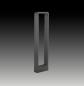 Preview: EVN LED Pollerleuchte Aluminium Druckguss IP54 Anthrazit 650 mm 3000K inkl. 2 Bodenanker