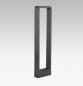 Preview: EVN LED Pollerleuchte Aluminium Druckguss IP54 Anthrazit 650 mm 3000K inkl. 2 Bodenanker
