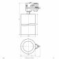 Preview: EVN LED Schienenstrahler, IP20 CT350125