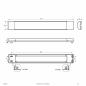 Preview: EVN LED Anbauleuchte, schaltbar D60800125