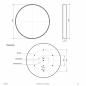 Preview: EVN LED Anbauleuchte mit einstellbarer Farbtemperatur DDT800925