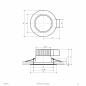 Preview: EVN LED Deckenleuchte mit Switch f. Lichtfarbe u. Watt DSM54070125