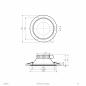 Preview: EVN LED Deckenleuchte mit Switch f. Lichtfarbe u. Watt DSM54250125