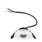 Preview: EVN E4406019902 COMPACTO68 RGBW LED Deckeneinbauleuchte rund schwenkbar 6W RGBW 3000K weiß IP44 Einbaudurchmesser 68 mm