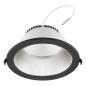 Preview: EVN ED54500925 LED Deckeneinbauleuchte DALI-2 dimmbar 50W 3000K-5700K 6350lm schwarz IP54 Notlicht Einbaudurchmesser 240 mm