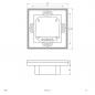 Preview: EVN Funk-Dimmer-Wandpanel mit Touch-Bedienfeld EFDWP4