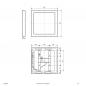 Preview: EVN EPSU420125 LED-Deckenpanel 425x425 mm Multilumen Multicolour IP40