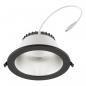 Preview: EVN ES54280925 LED Deckeneinbauleuchte rund 28W 3000K/4000K/5700K weiß Notlicht IP54 Einbaudurchmesser 165 mm