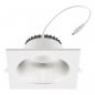 Preview: EVN ES54284125 LED Deckeneinbauleuchte quadratisch Notlicht 28W 3000K-5700K weiß IP54 Einbaudurchmesser 165 mm