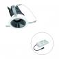 Preview: EVN F01R11AM1340L15D COB LED Deckeneinbauleuchte 13 W 4000 K Neutralweiß 1593 lm 15° DALI dimmbar Einbaudurchmesser 73 mm