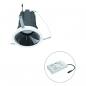 Preview: EVN F01R11SM3830L15D COB-LED Deckeneinbauleuchte 38W 3000K 4433lm 15° DALI dimmbar Einbaudurchmesser 150mm