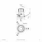 Preview: EVN F01R14AM0630L38P COB-LED Deckeneinbauleuchte 6W 3000K 700lm 38° dimmbar Einbaudurchmesser 73mm