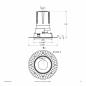 Preview: EVN F02R11SM1840L15D COB-LED Deckeneinbauleuchte 18 W 4000 K Neutralweiß 2205 lm 15° Abstrahlwinkel Einbaudurchmesser 97 mm