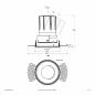 Preview: EVN Modulare LED Einbauleuchte F02R14AM3840L38D