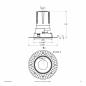 Preview: EVN Modulare LED Einbauleuchte F02R14SM1830L38D