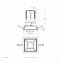 Preview: EVN Modulare LED Einbauleuchte F03R11SM1840L38D