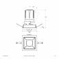 Preview: EVN Modulare LED Einbauleuchte F03R14SM2540L38D