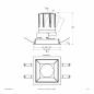 Preview: EVN Modulare LED Einbauleuchte F03R14SM3840L15P