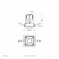 Preview: EVN Modulare LED Einbauleuchte F04R14SM0627L15D