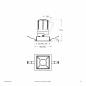 Preview: EVN Modulare LED Einbauleuchte F04R14SM1340L15D