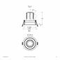 Preview: EVN Modulare LED Einbauleuchte F05R09SM1330L55D